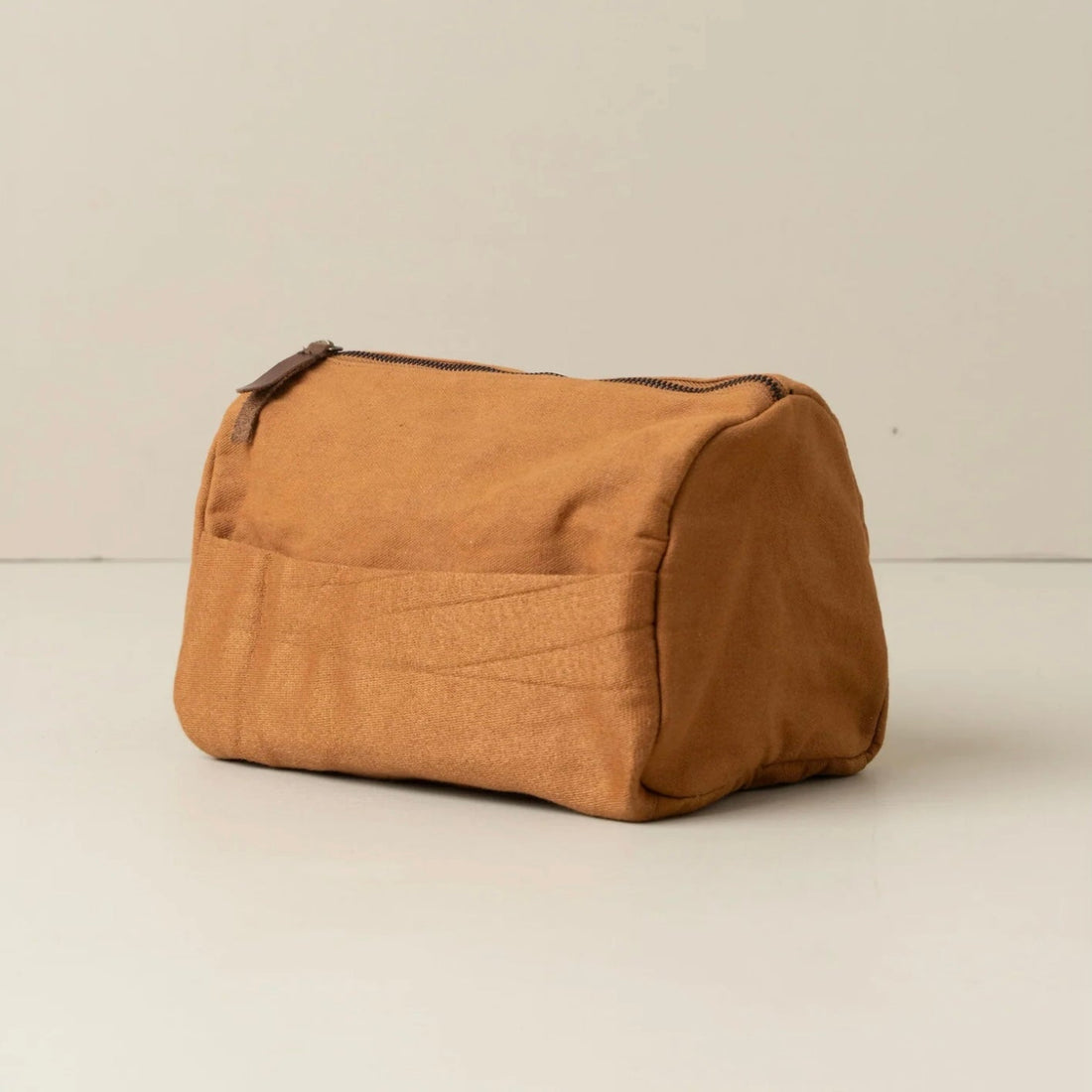 Journey Toiletry Canvas Bag, Terracotta - The Flower Crate