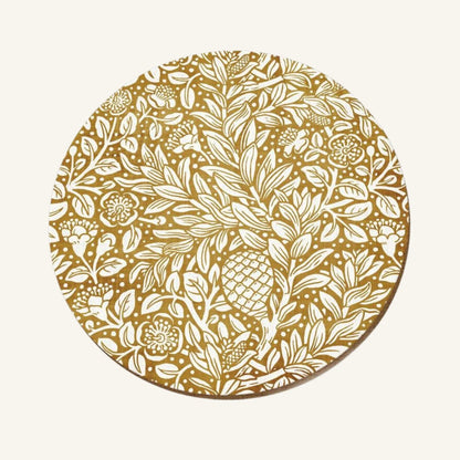 Kauri &amp; Ramarama Round Placemat - The Flower Crate