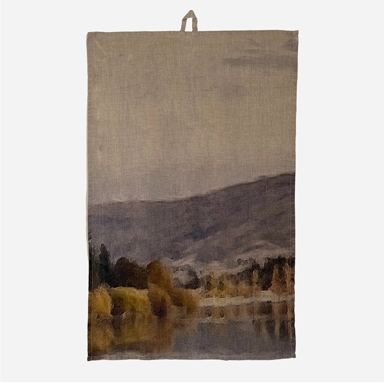 Lake Hayes Linen Tea Towel - The Flower Crate