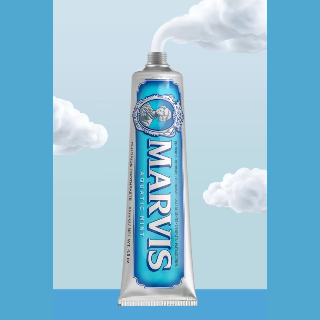 Marvis Toothpaste - Aquatic Mint - The Flower Crate