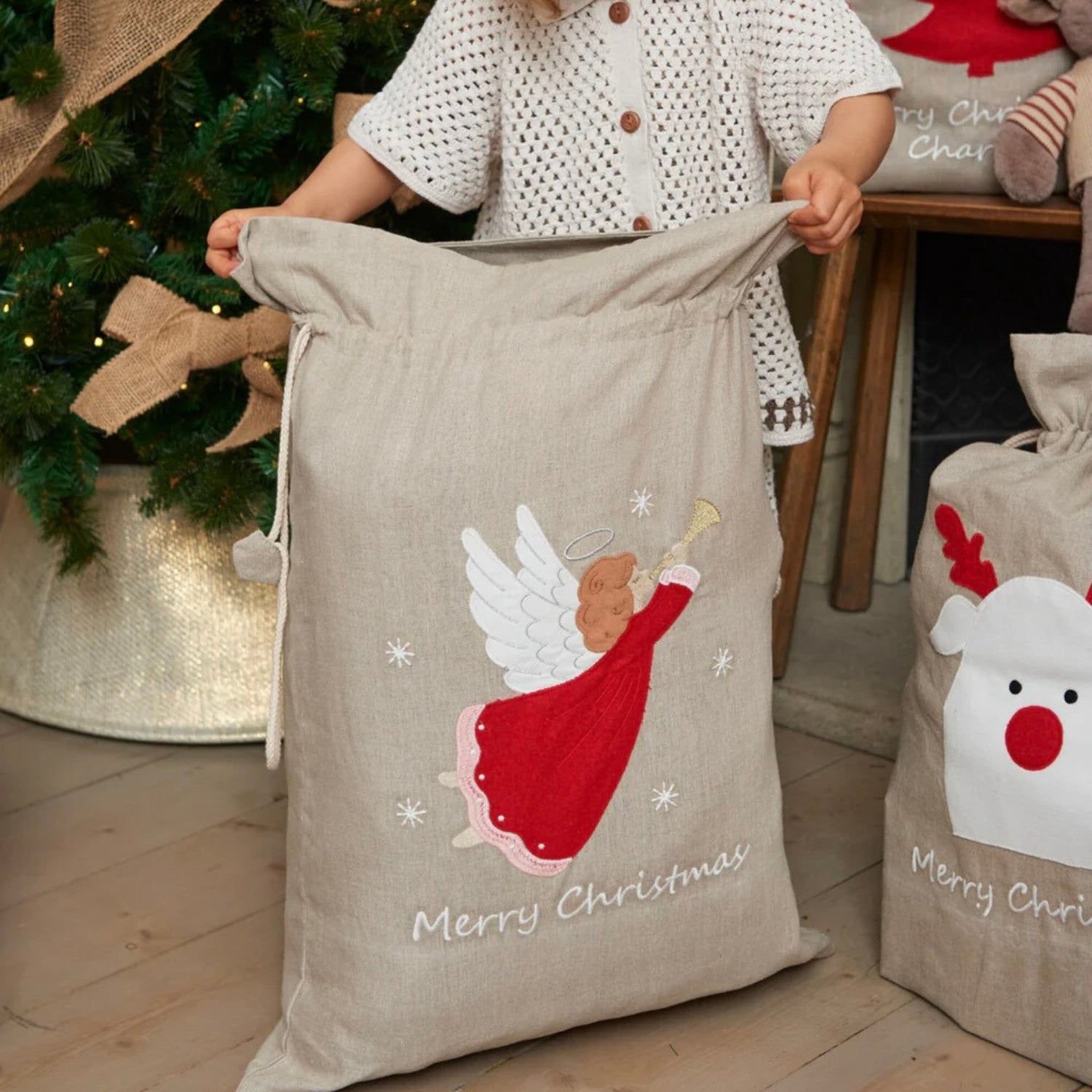 Nana Huchy - Angel Santa Sack - The Flower Crate