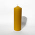 National Candles - Large Pillar, Beeswax - The Flower Crate