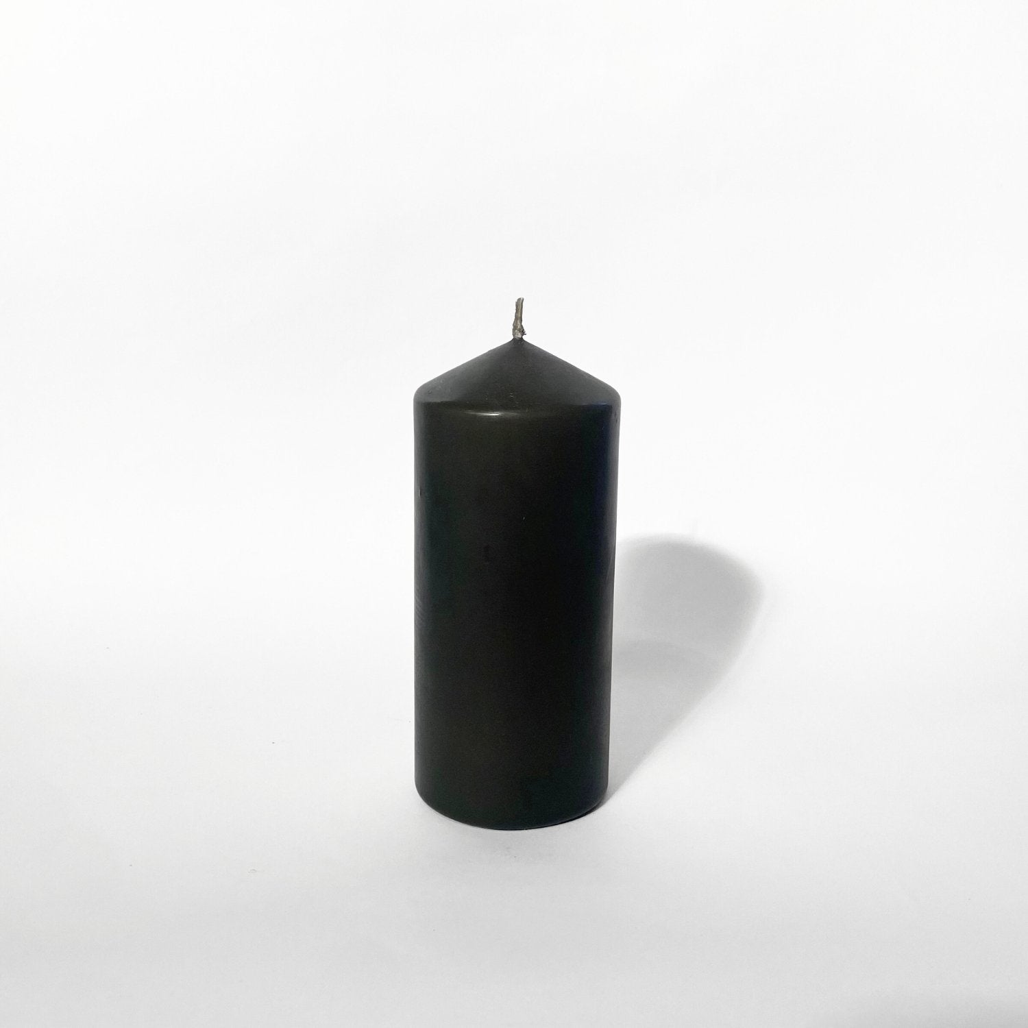 National Candles - Medium Pillar, Licorice - The Flower Crate