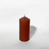 National Candles - Medium Pillar, Terracotta - The Flower Crate