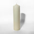 National Candles - XLarge Pillar, Cream - The Flower Crate