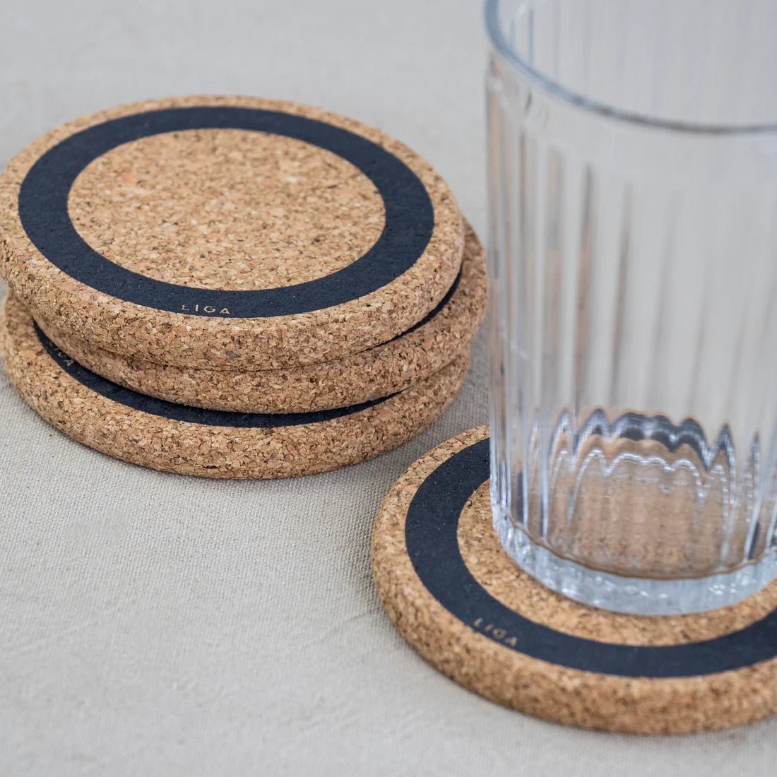 Natural Cork Coasters - Earth - The Flower Crate