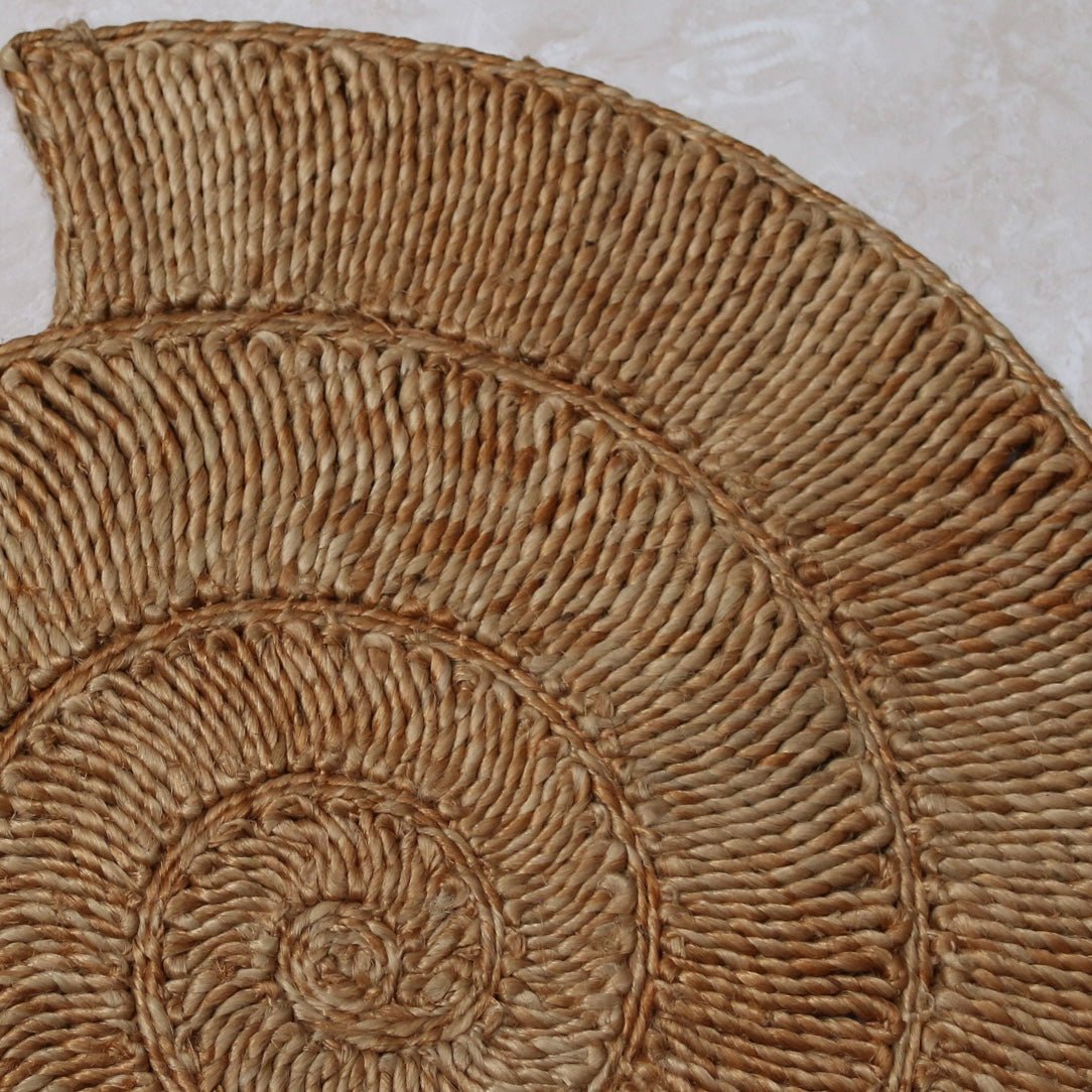 Nautilus Jute Placemat - The Flower Crate