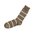 Nishiguchi Kutsushita Socks - Oslo, Mocha Beige - The Flower Crate