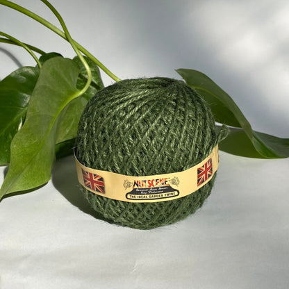 Nutscene Twine Ball - Green - The Flower Crate