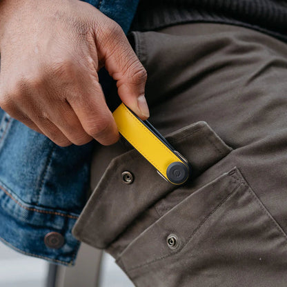 Orbitkey Hybrid Leather Key Organiser - The Flower Crate