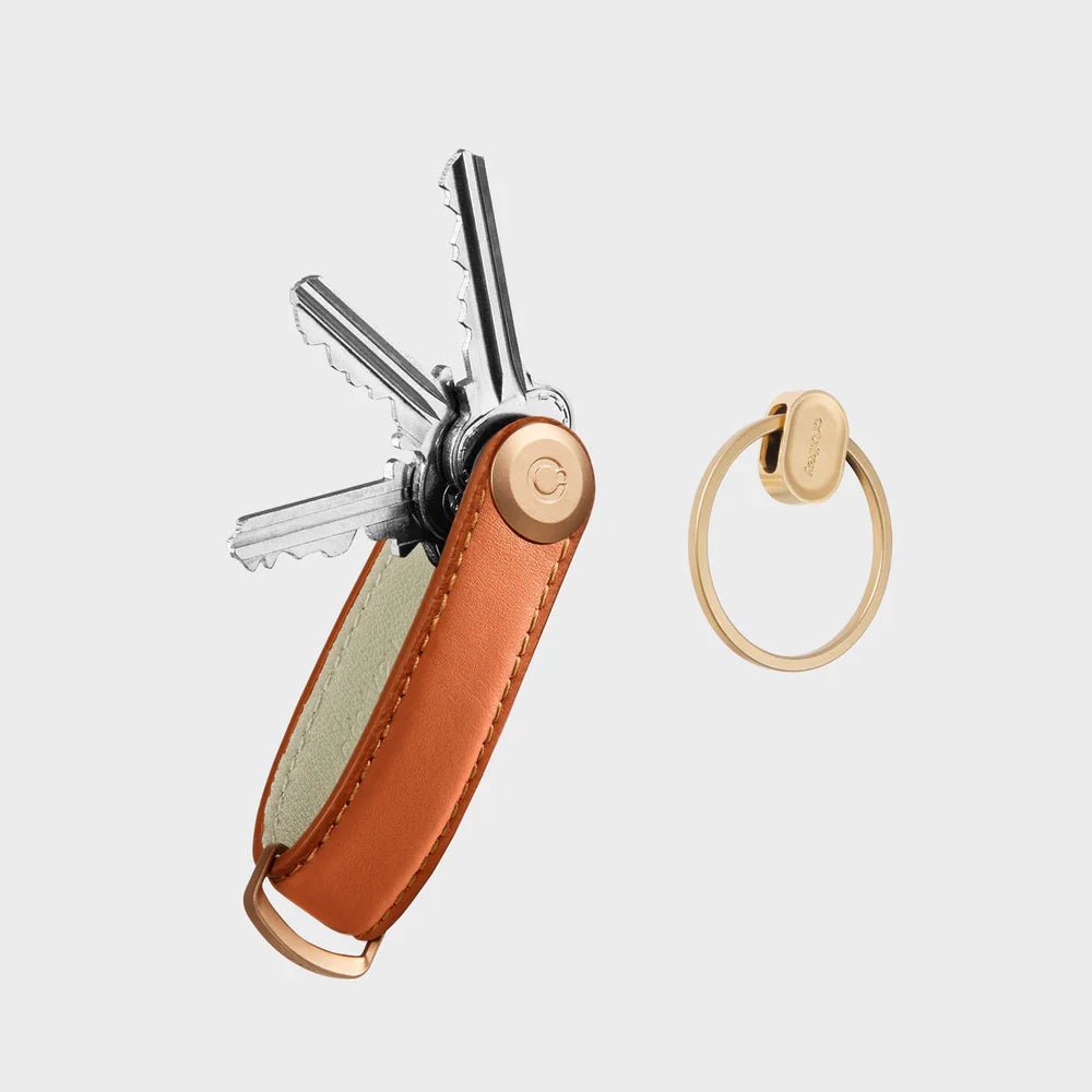 Orbitkey Key Organiser Set - Cognac - The Flower Crate