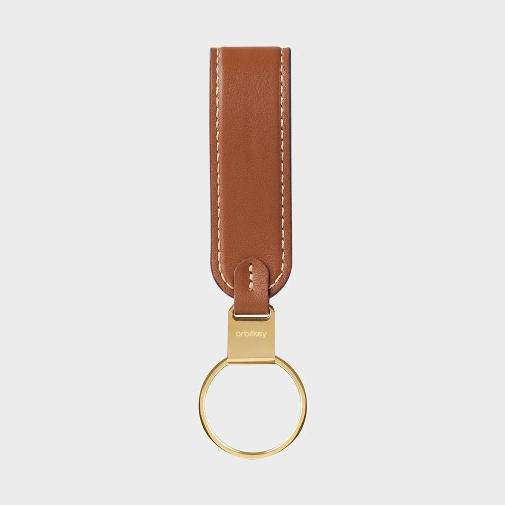 Orbitkey - Loop Keychain, Caramel - The Flower Crate