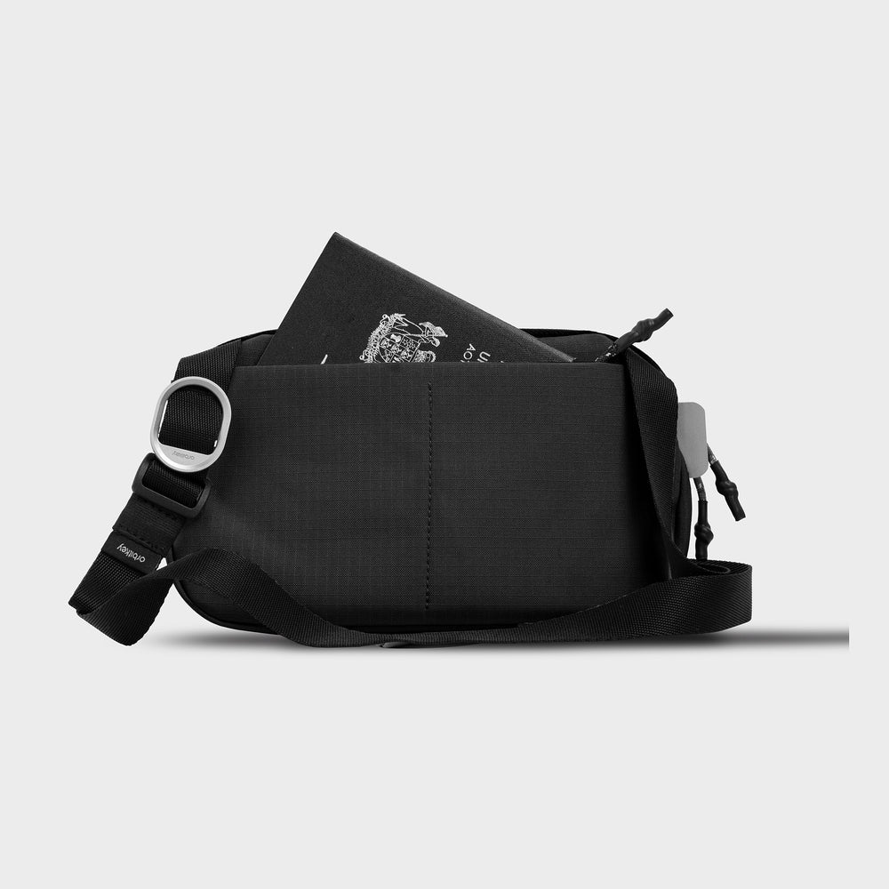 Orbitkey - Urban Sling Bag Mini, Black - The Flower Crate