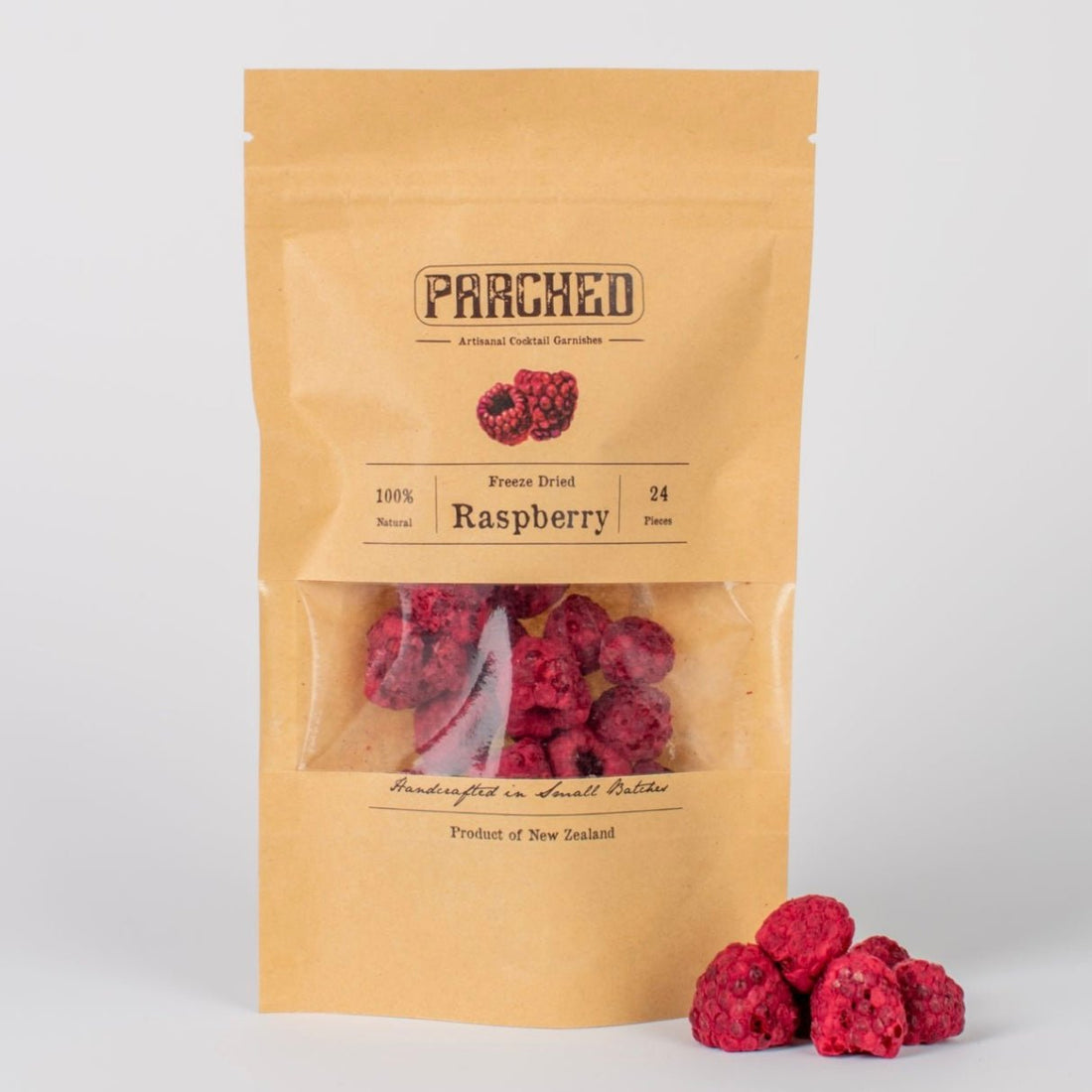 Parched - Freeze Dried Raspberries - The Flower Crate