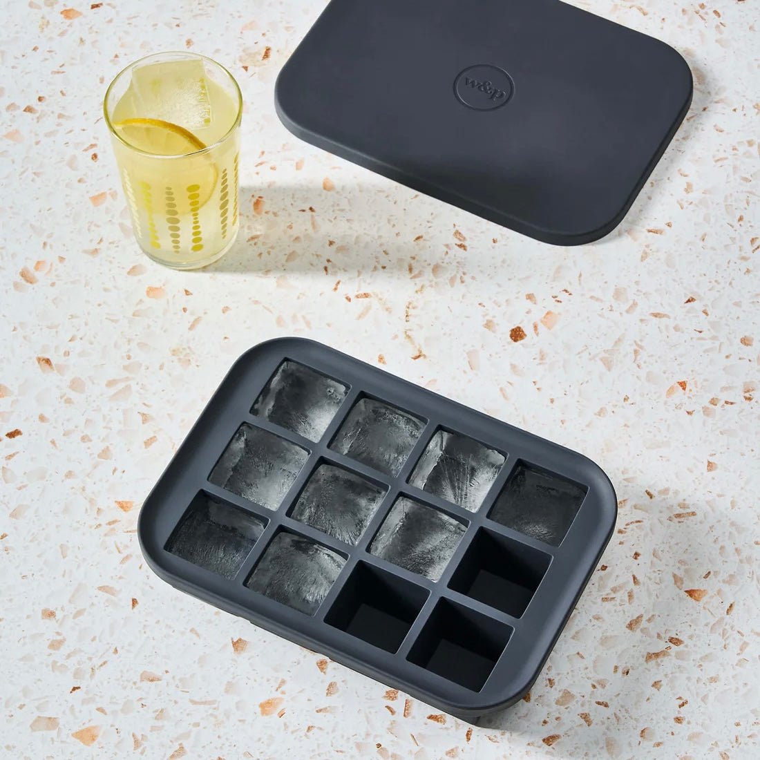 Peak - Everyday Speckled Ice Cube Tray - The Flower Crate