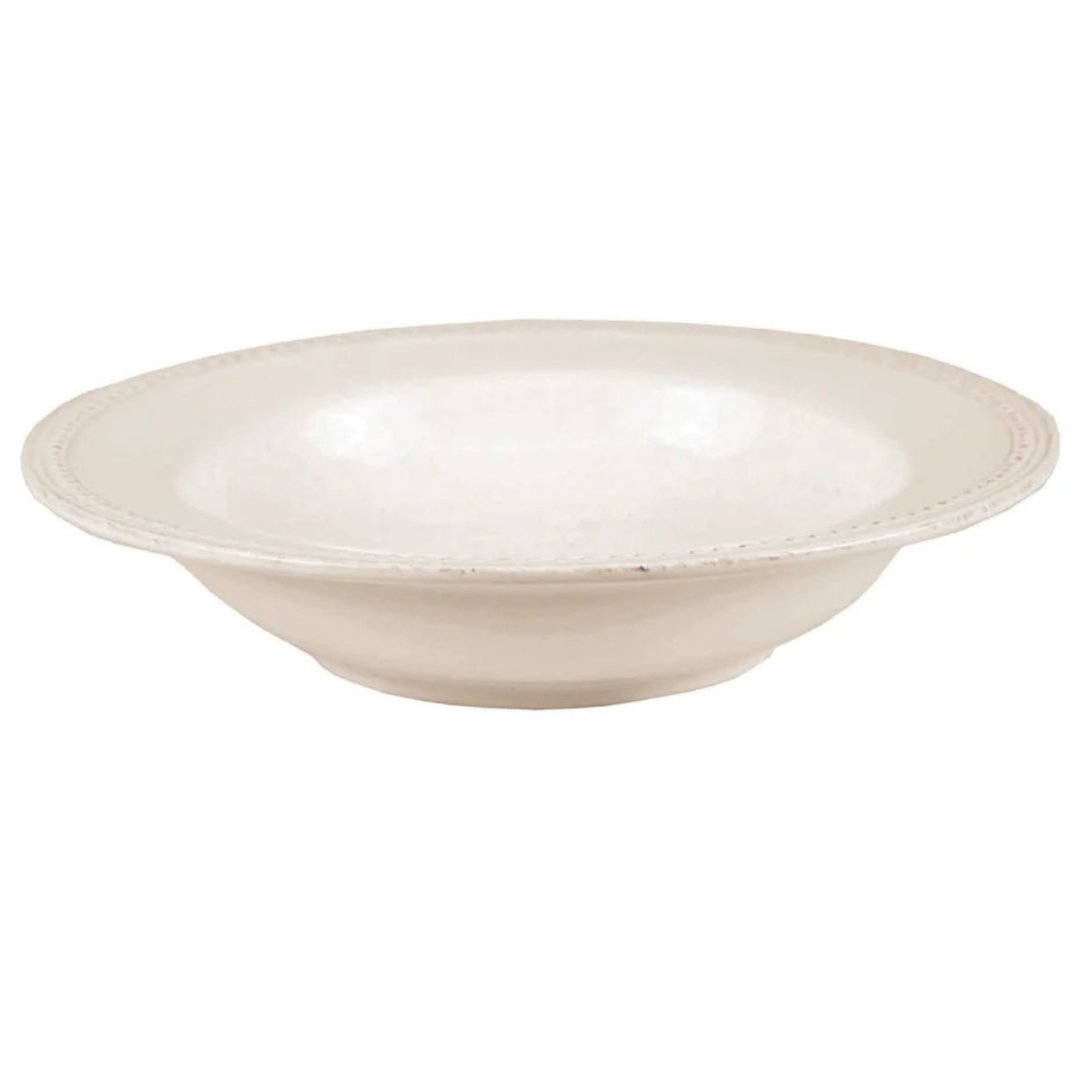 Perla White Bowl - The Flower Crate