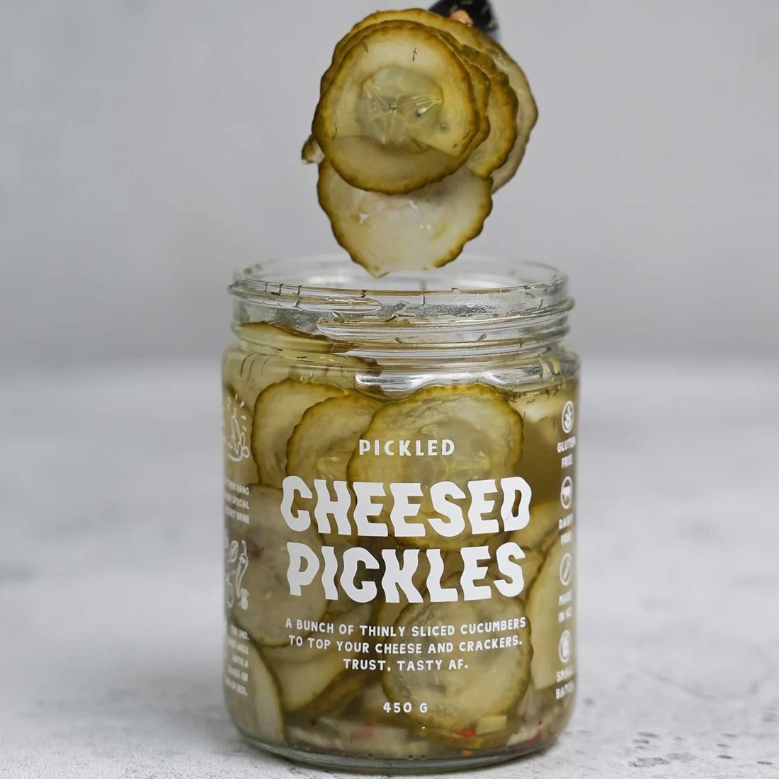 Pickled - Cheesed Pickles - The Flower Crate