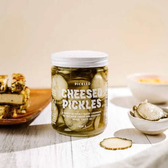 Pickled - Cheesed Pickles - The Flower Crate