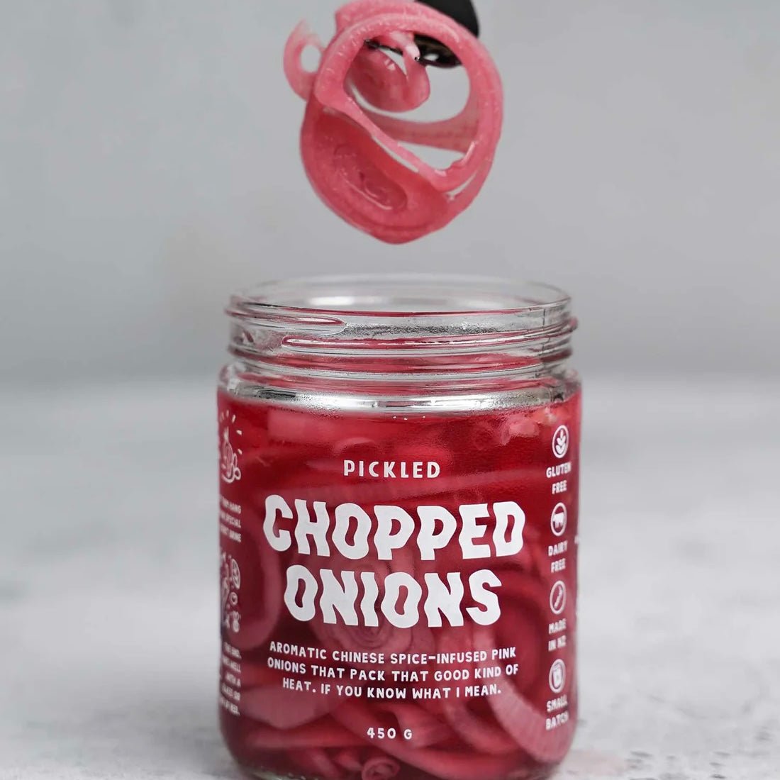 Pickled - Chopped Onions - The Flower Crate