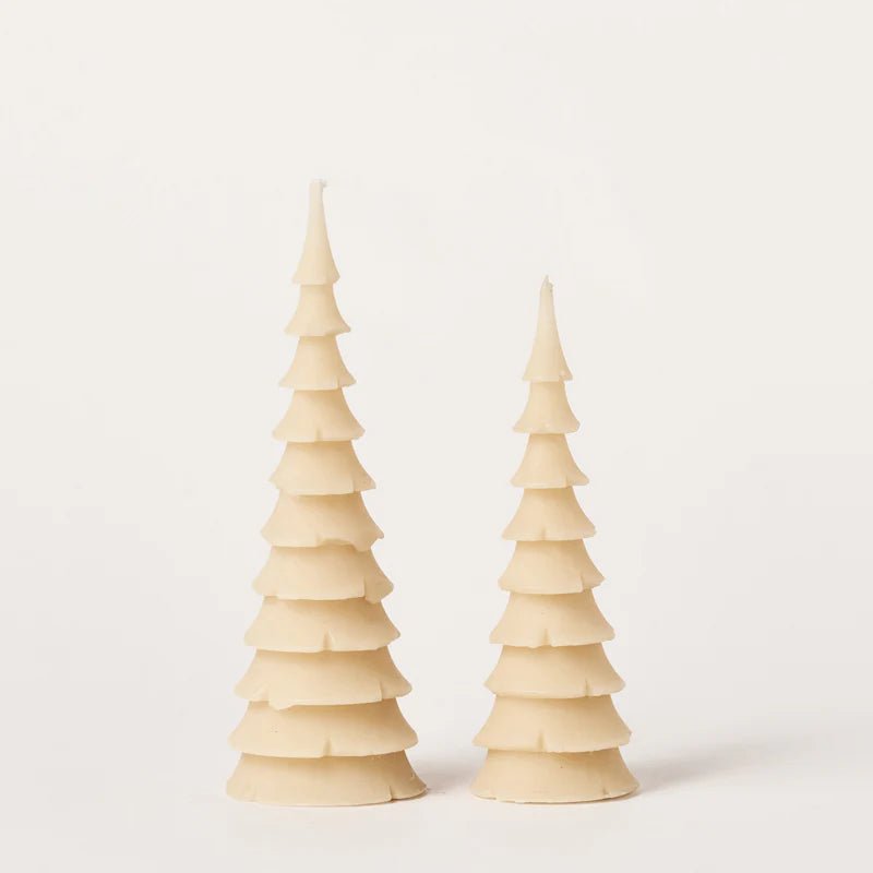 Queen B - 2 Pack Fir Tree Candles - The Flower Crate