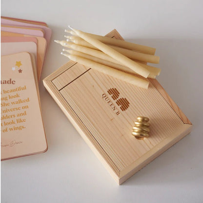 Queen B - Mindfulness Candle Kit - The Flower Crate