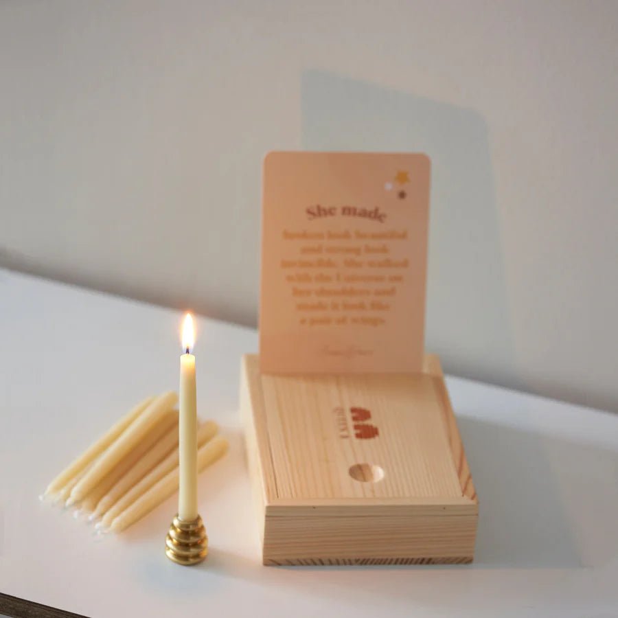 Queen B - Mindfulness Candle Kit - The Flower Crate