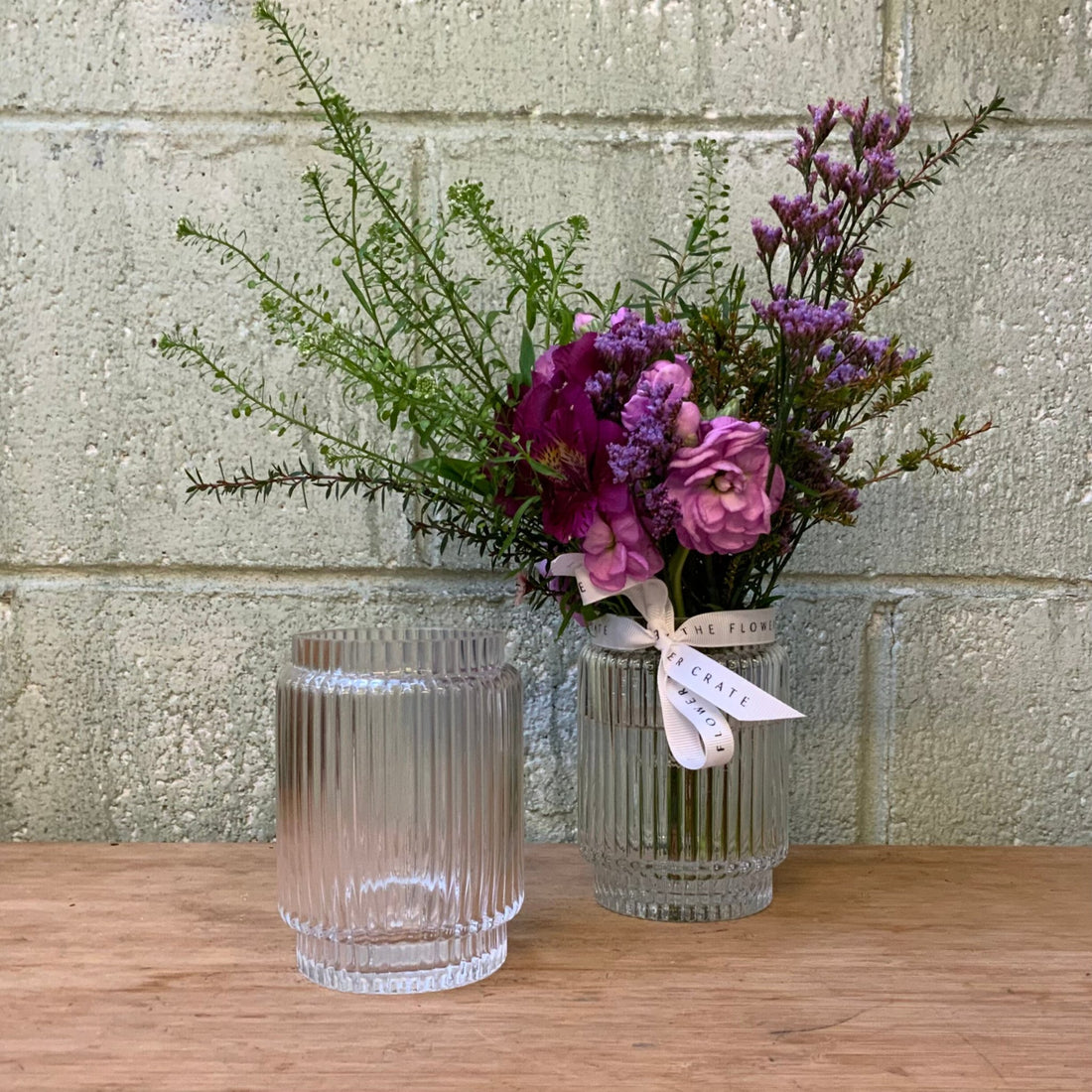 Rene Glass Mini Vase - The Flower Crate