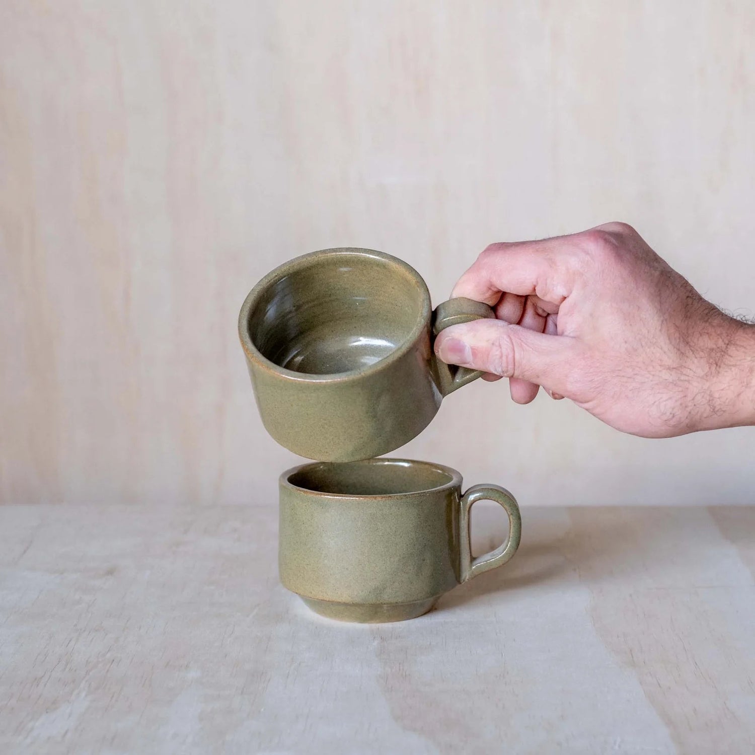 Richard Beauchamp - Large Stacking Ceramic Cup - The Flower Crate