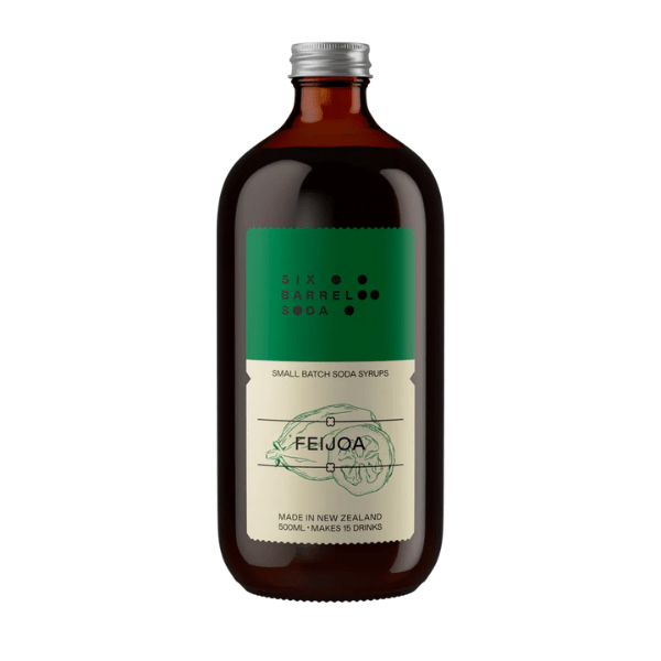 Six Barrel Soda - Feijoa Syrup - The Flower Crate