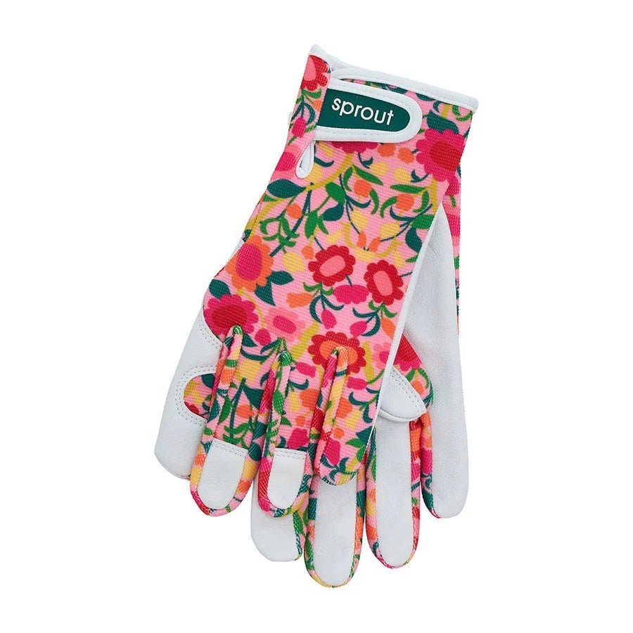 Sprout Garden Gloves - Design - The Flower Crate