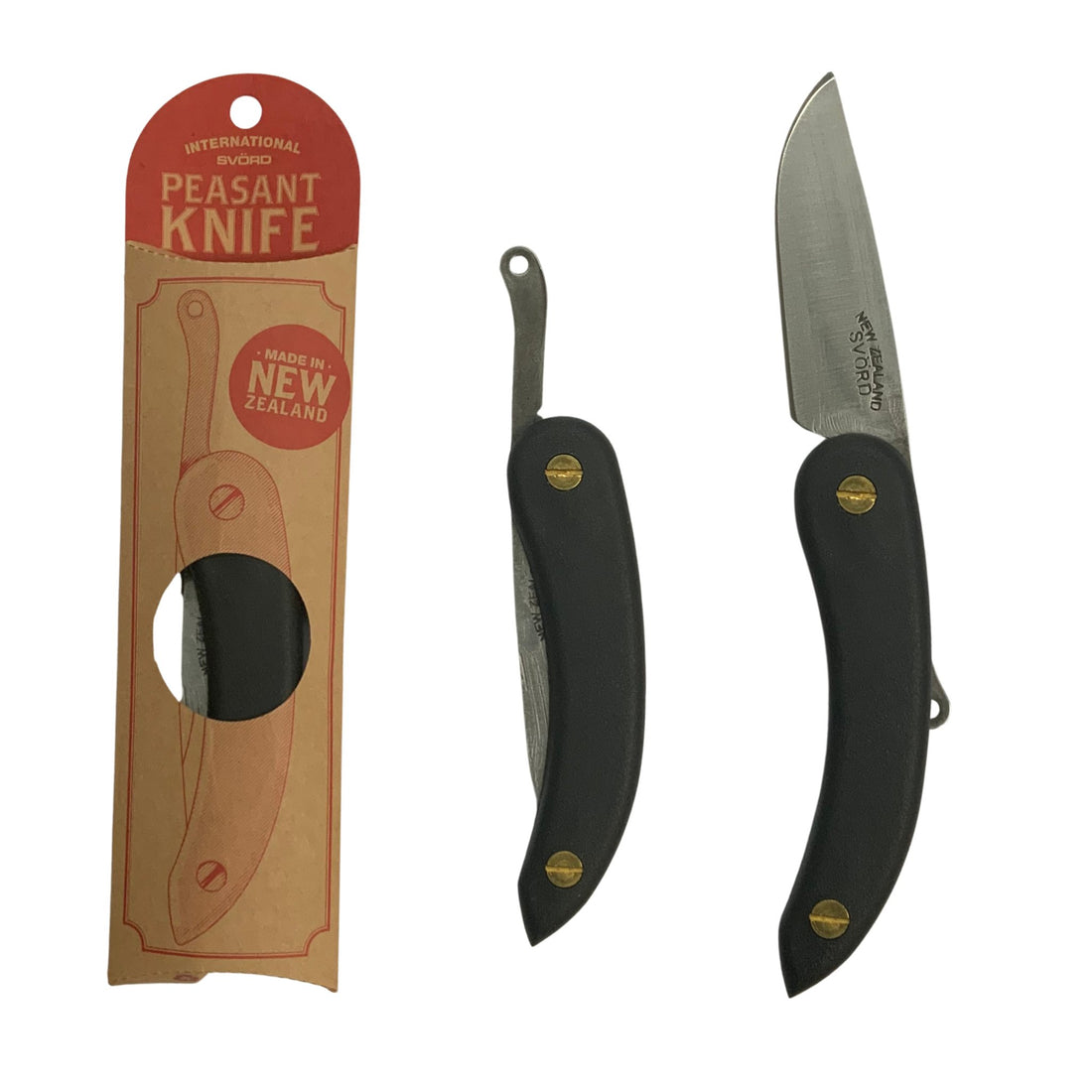 Svord Knives - 3” Peasant Knife, Black - The Flower Crate