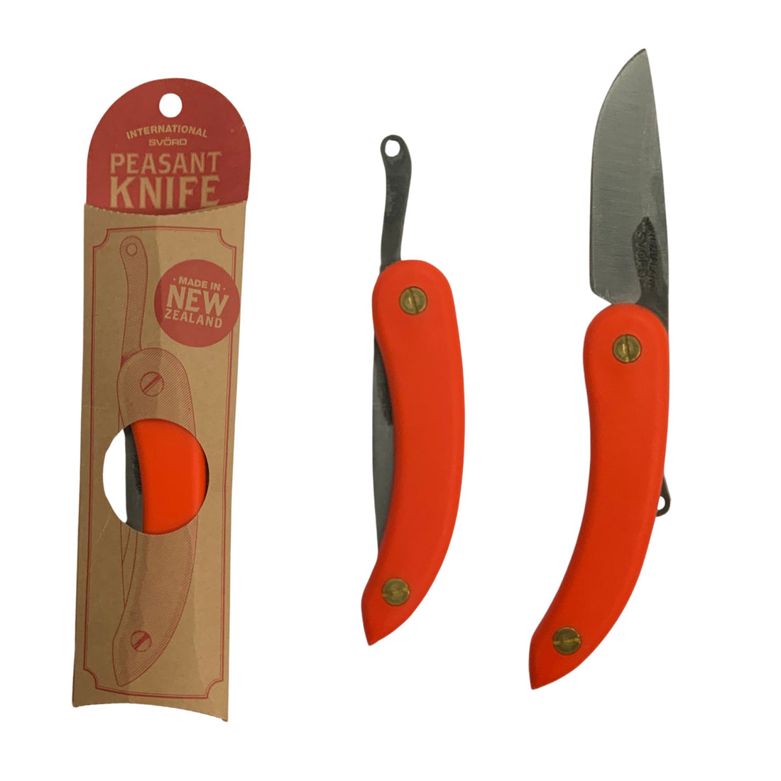 Svord Knives - 3” Peasant Knife, Orange - The Flower Crate