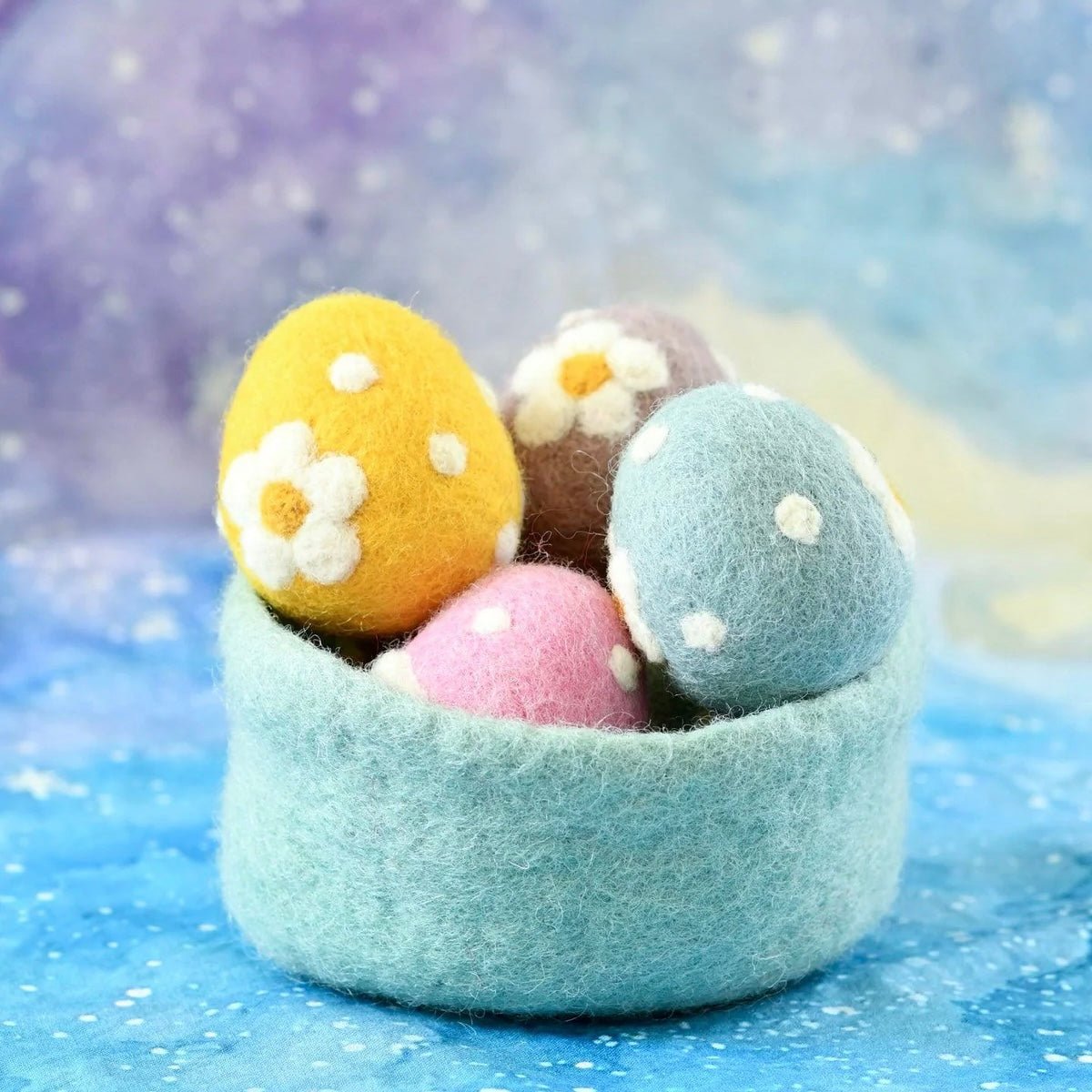 Tara Treasures - Floral Felt Egg - The Flower Crate