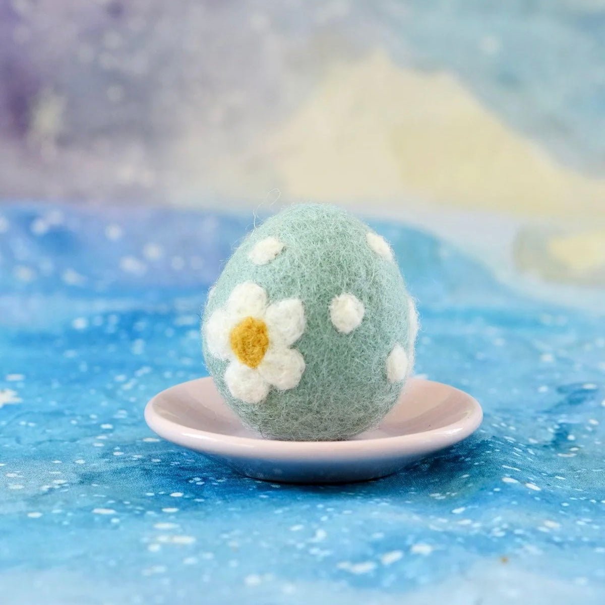 Tara Treasures - Floral Felt Egg - The Flower Crate