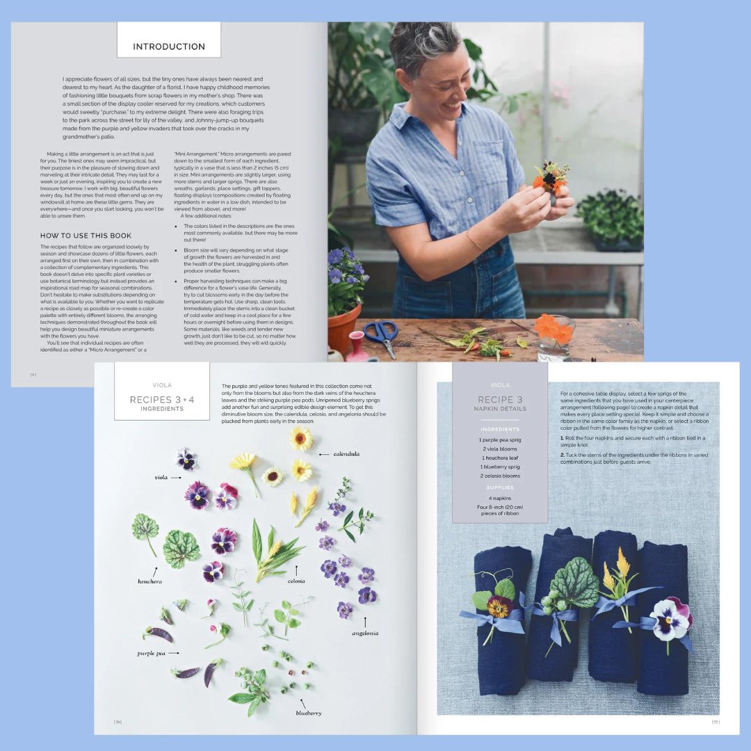 The Little Flower Recipe Book - The Flower Crate