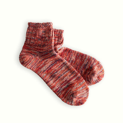 Thunders Love Socks - Blend Collection, Short Red - The Flower Crate