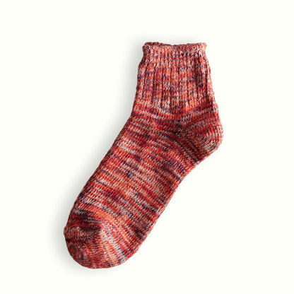 Thunders Love Socks - Blend Collection, Short Red - The Flower Crate