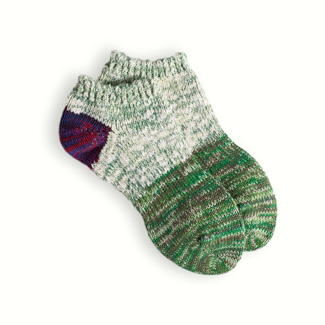 Thunders Love Socks - Charlie Collection, Purple &amp; Green Ankle - The Flower Crate