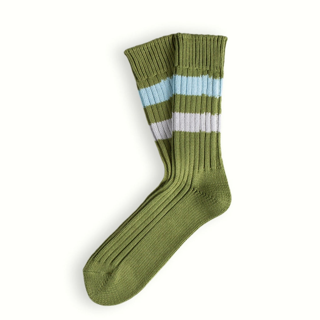 Thunders Love Socks - Urban Collection, Striped Green - The Flower Crate