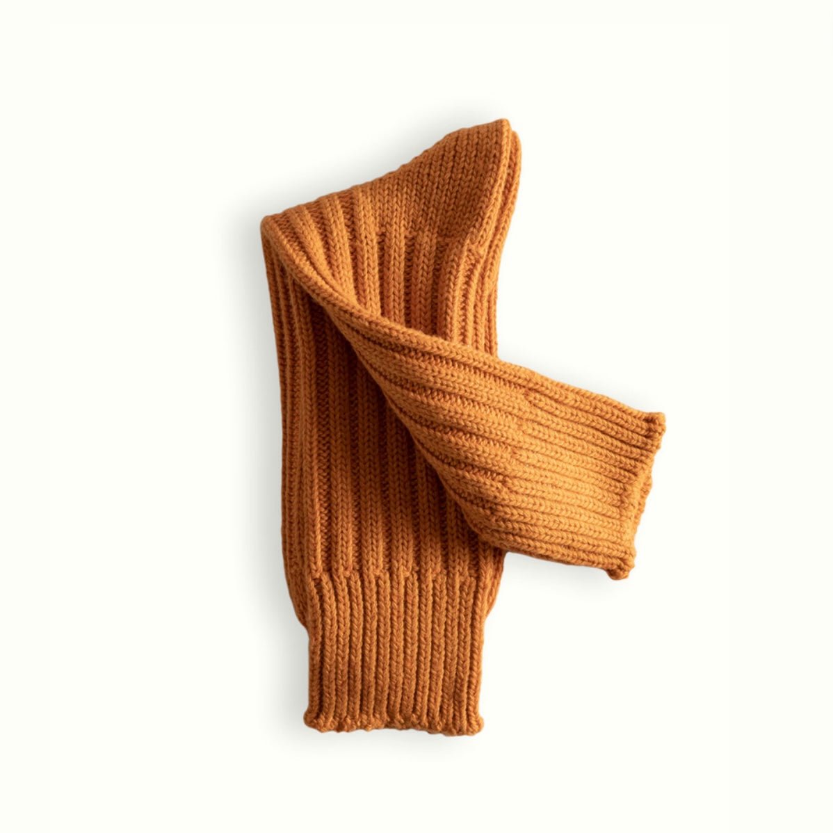 Thunders Love Socks - Wool Collection, Solid Soft Orange - The Flower Crate