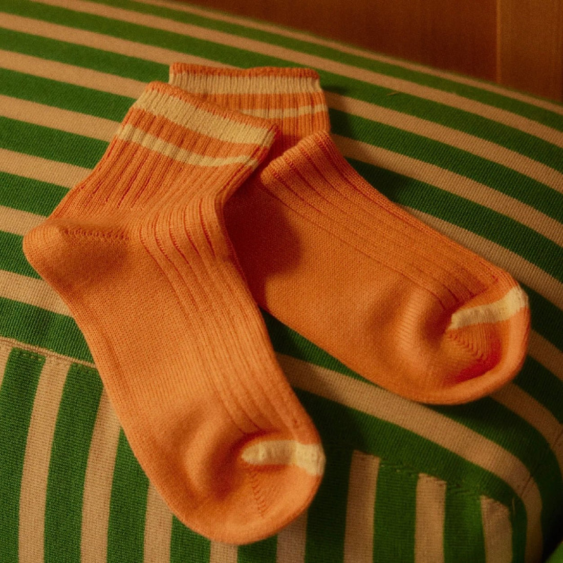 Thunders Love Socks - Workshop Collection, Orange - The Flower Crate