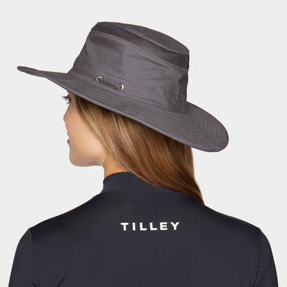 Tilley Hiker’s Airflo Brimmed Hat - Grey - The Flower Crate