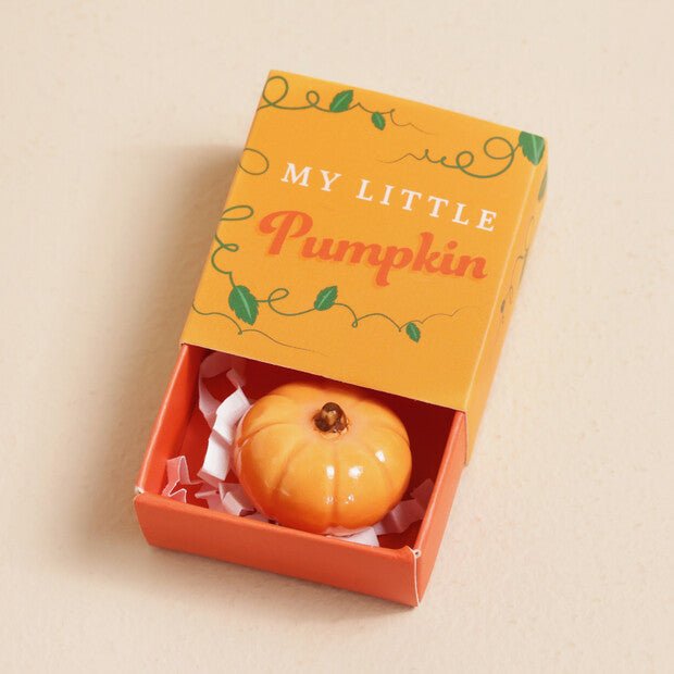 Tiny Matchbox Ceramic Pumpkin Token - The Flower Crate