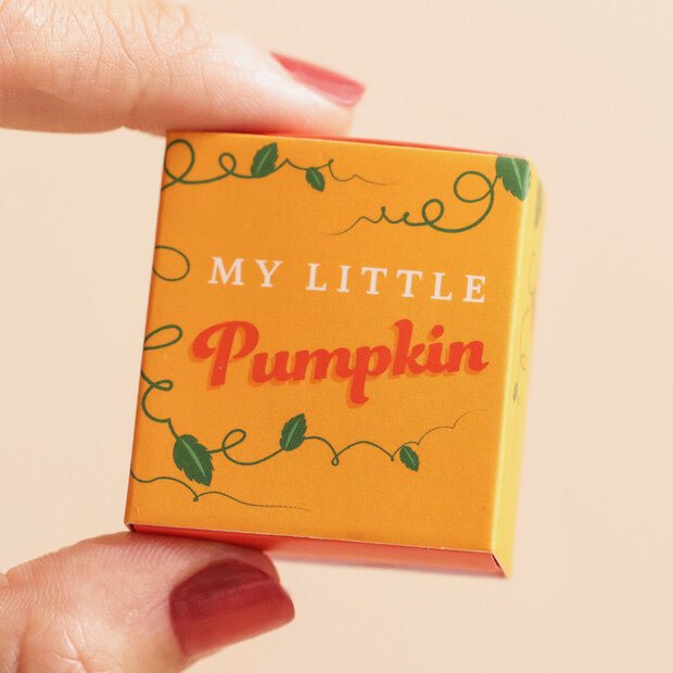 Tiny Matchbox Ceramic Pumpkin Token - The Flower Crate