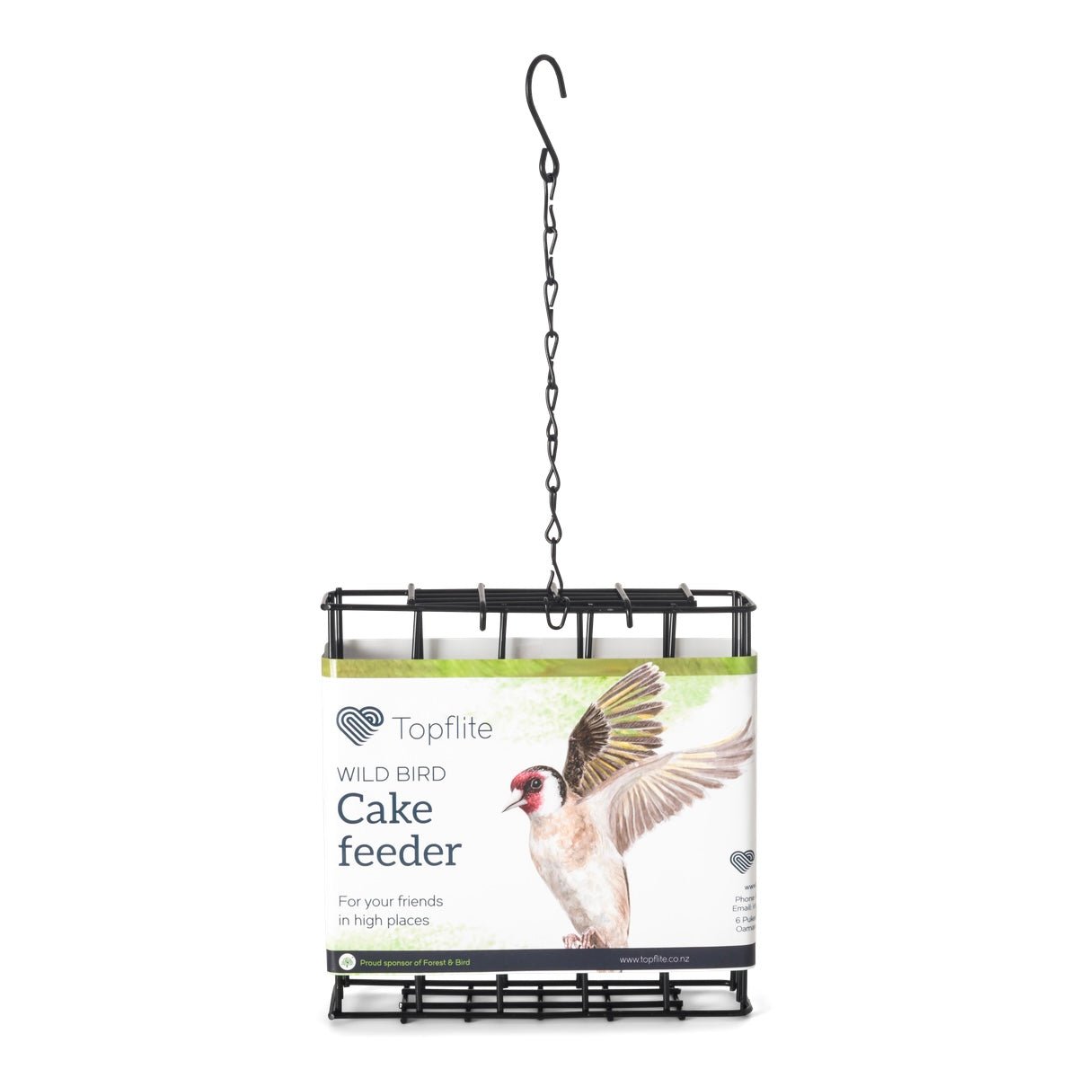 Topflite - Wild Bird Cake Feeder - The Flower Crate