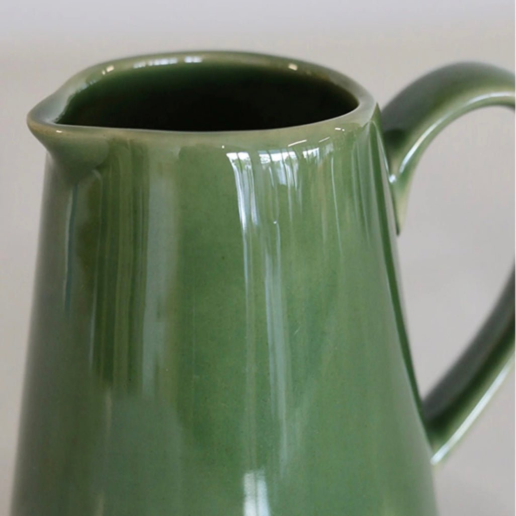 Verde Creamer Jug - The Flower Crate