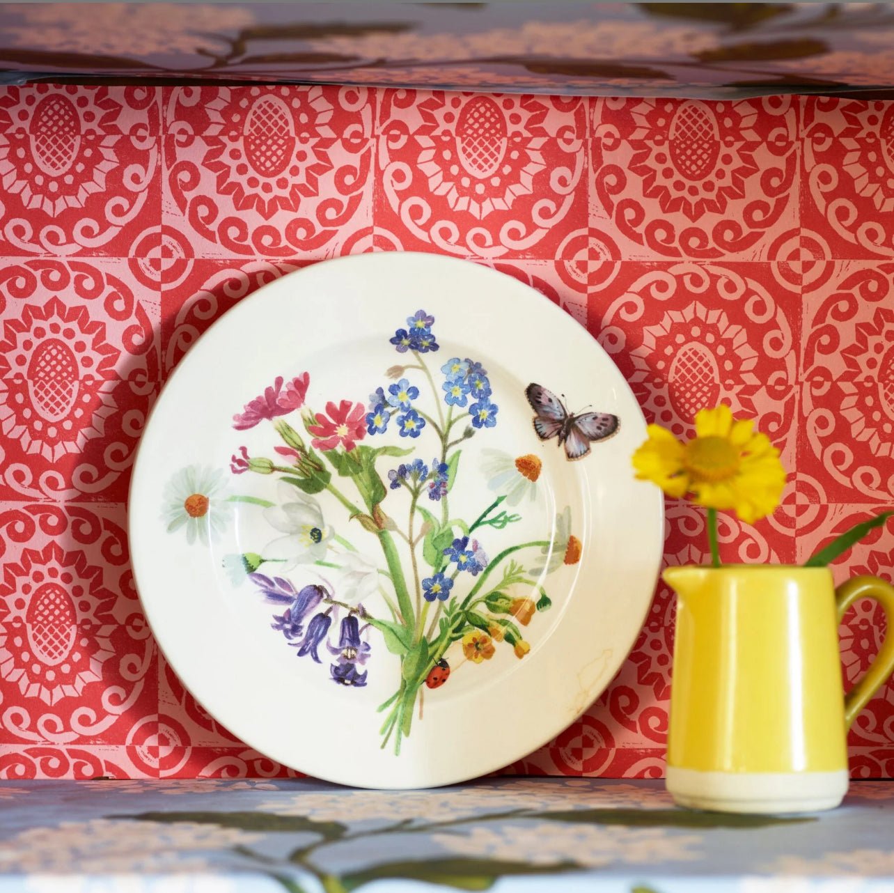 Wild Flowers 6 ½" Plate by Emma Bridgewater The Flower Crate