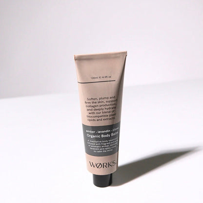 Wørks - Amber Body Balm Tube 120ml - The Flower Crate