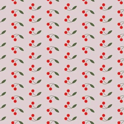 Wrapping Paper Sheet - Cherries - The Flower Crate