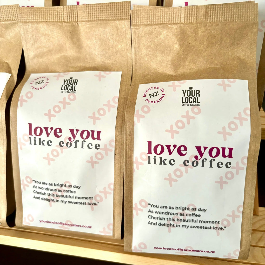 Your Local Coffee Roasters - Love You Like Coffee - The Flower Crate